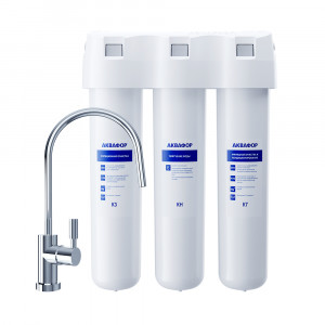 Проточная система Аквафор Кристалл Н с краном (исп.3)