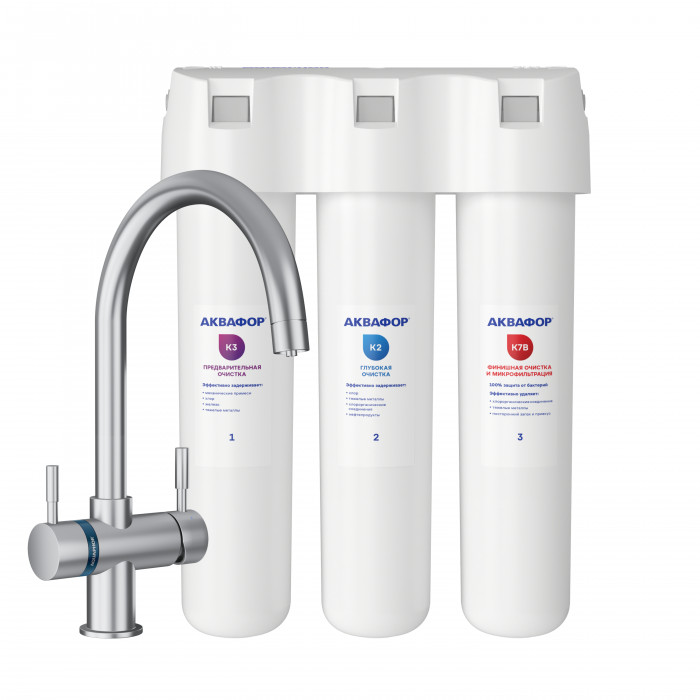 

Аквафор Кристалл Эко (К3-К2-К7В) со смесителем C125