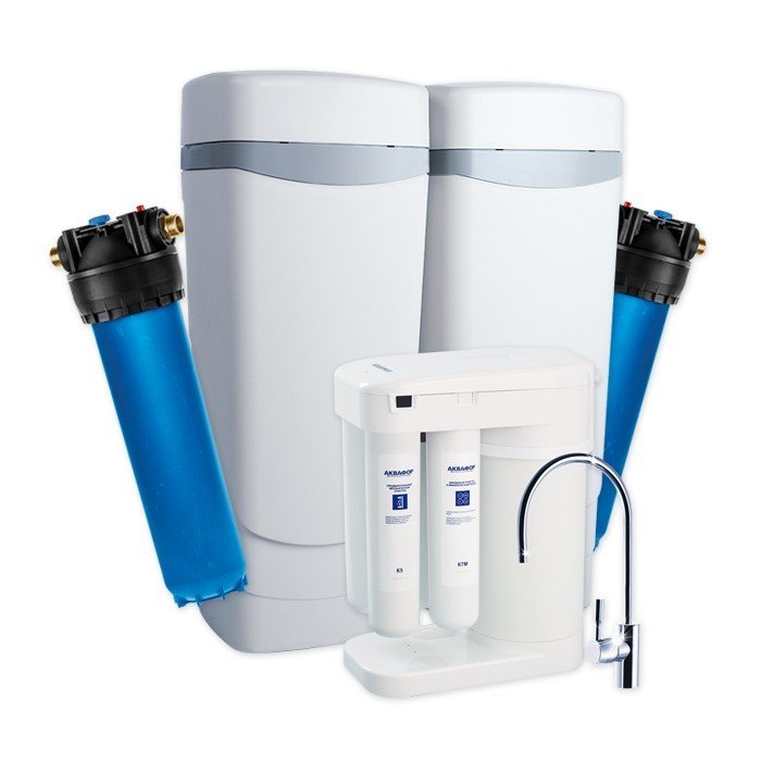 

Аквафор WaterMax AKQ + Гросс 2 шт. + Морион + Соль 2 мешка